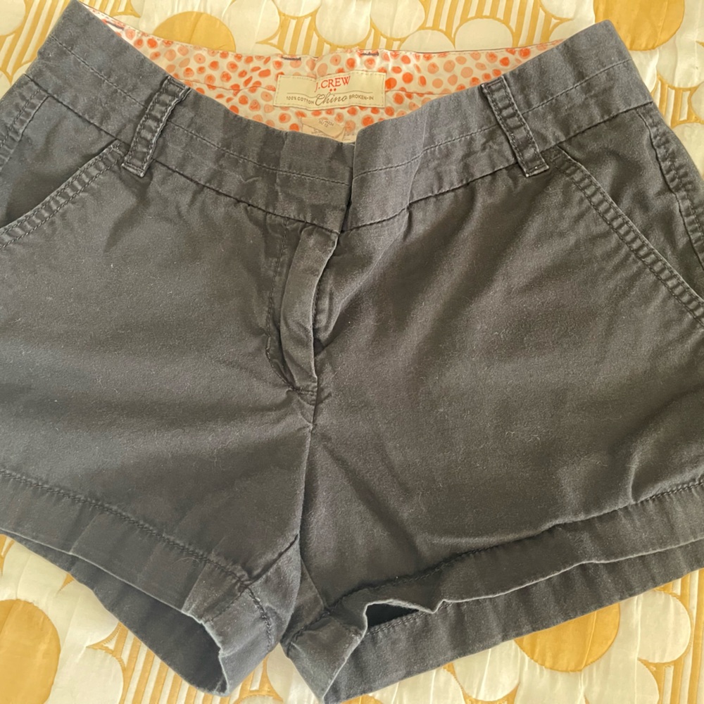 J. Crew Gray Chino Shorts